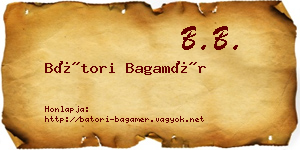Bátori Bagamér névjegykártya
